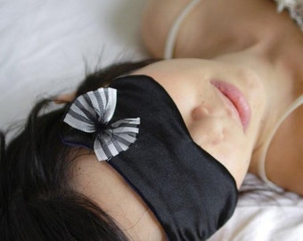 Pure Silk Satin Cat Sleep Eye Mask