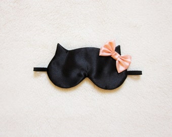 Big Bow Cat Sleep Eye Mask