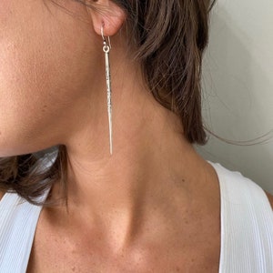 Warrior Earrings in Fine Silver for Everyone and made by a real person