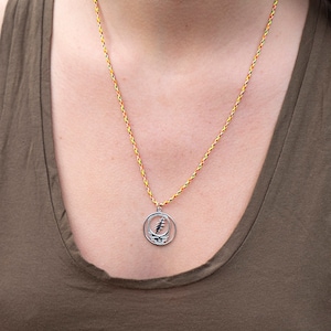 Sterling Silver Grateful Charm from Grace and Frankie on Netflix