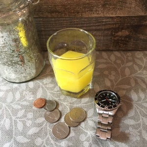 Orange Juice Handcrafted Faux Food Photo PROP Staging Home Decor