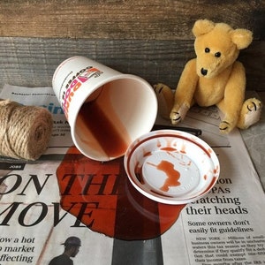 Coffee Cup Spill - $19.95 : Fake Spills, The most realistic fake spills!