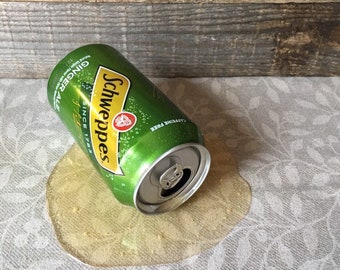 Spilled Can of Ginger Ale Fun Fake Food Photo Prop
