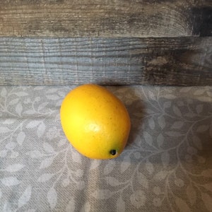 Artificial Fruit Lemon Fake Food Staging Prop