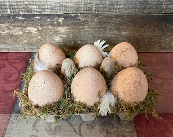 Eggs In a Carton You Choose Artificial Fake Food Staging Photo Prop