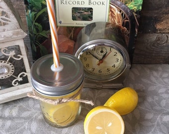 Lemonade in a Mason Jar Fake Drink Photo Prop