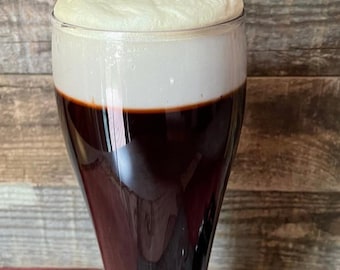 Dark Beer Pilsner Shatter-Resistant Plastic Glass Fake Drink Photo Prop