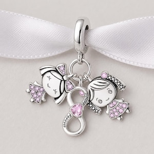 Pandora trio charms - Etsy 日本
