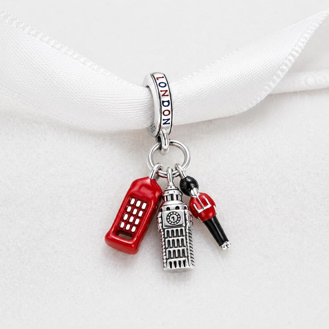Pingente de Londres para Pulseira Pandora, Protetor de Cabine