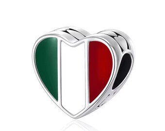 Ciondolo Charm Union Jack In Argento Sterling 925 – Bandiera Britannica, Fatto In Inghilterra - 4