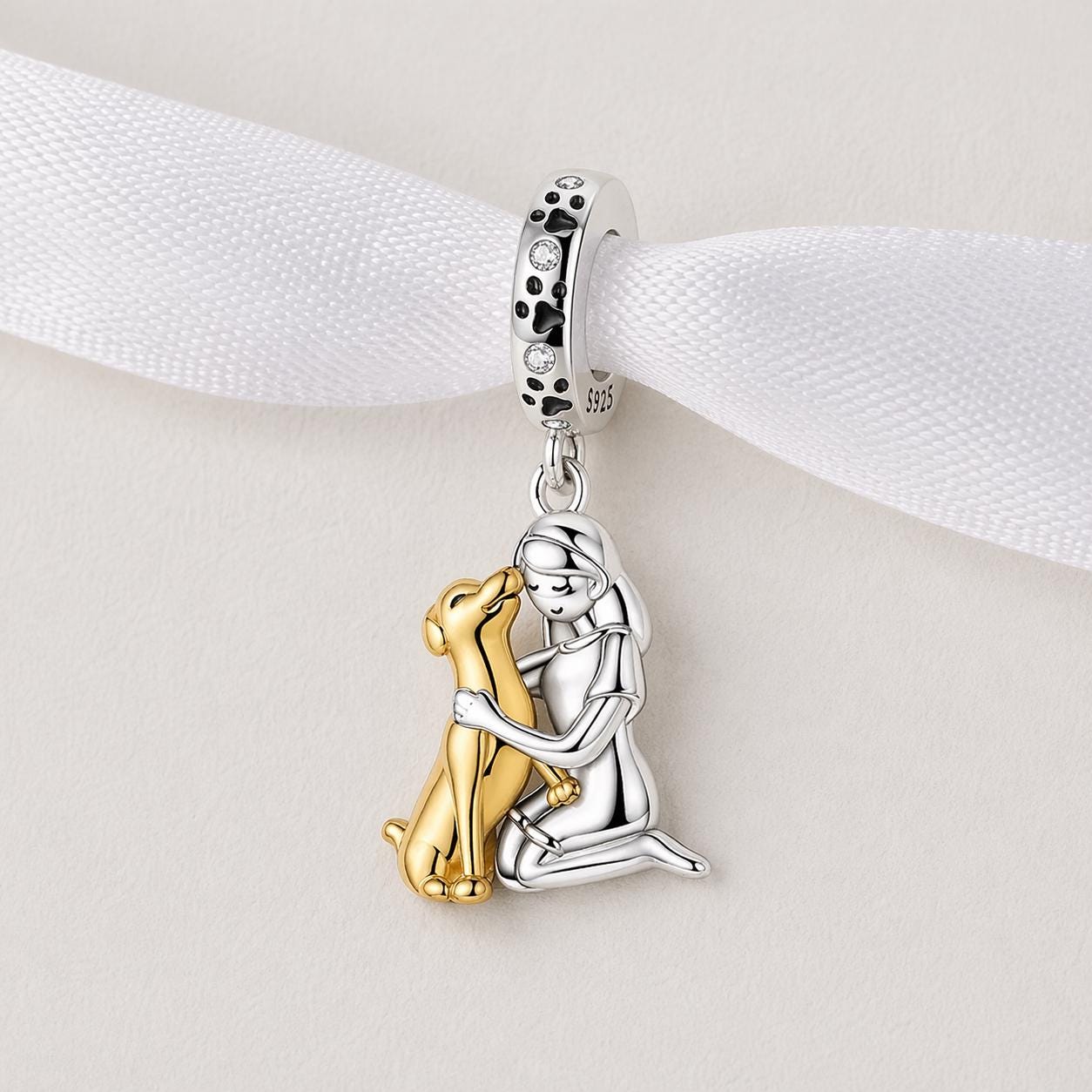 Pandora charms gold french bulldog charm - Etsy 日本