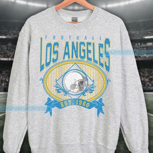 Vintage Los Angeles Football sweatshirt crewneck tshirt, Los Angeles Football Fan Tee, Retro Football t-shirt, Weekend Gameday Tee LAR