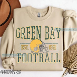 Vintage Green Bay Football Sweatshirt, Green Bay football shirt, Green Bay Football Fan Tee, Green Bay t-shirt, Game Day apparel