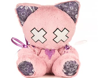 Gatito lila pálido