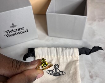 Vivienne Westwood Vintage Ismene Gold Ring - Etsy