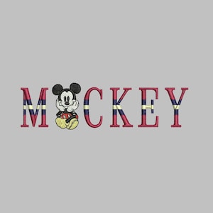 Mickey mouse embroidery design Disney embroidery file Mickey mouse digital download