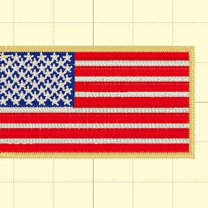 American flag embroidery file USA flag digital download file instant download american flag US flag embroidery