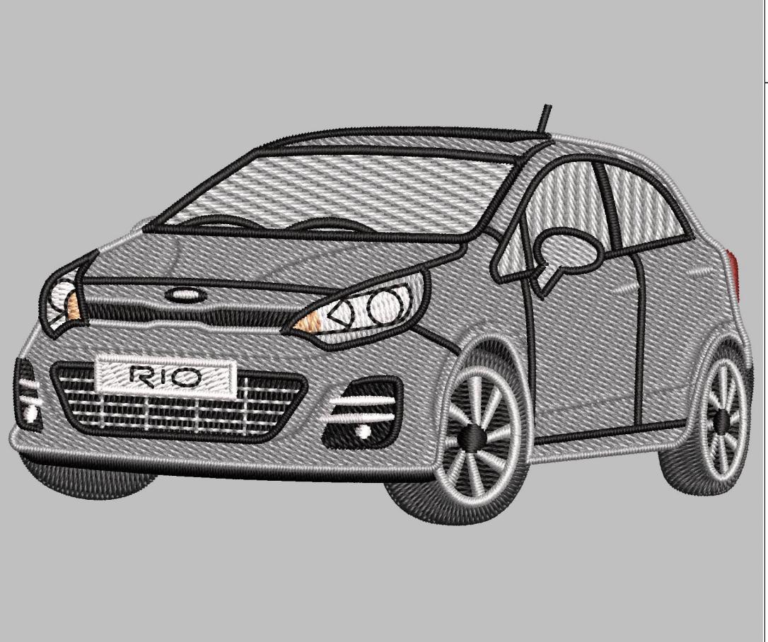 Kia Rio Logo - Etsy
