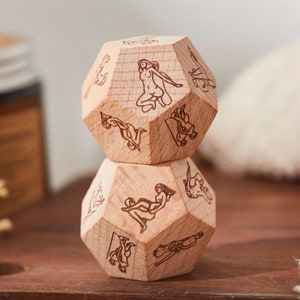 Personalized Date Night Dice - Date Night Gifts,Date Night Ideas,Custom Anniversary Gifts,Gift for Couples Valentine's Day Gifts for Him