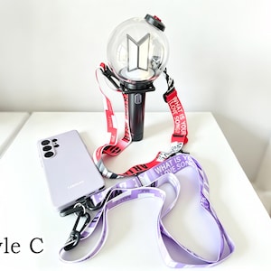 Lightstick Lanyard Strap Halter Konzert Zubehör Inspiriert Strap Lightstick Lanyard Strap BTS Arirang Strap