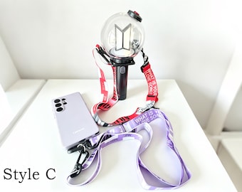 Lightstick Lanyard Strap Holder Concert Accessory Inspired Strap Lightstick Lanyard Strap BTS Arirang Strap