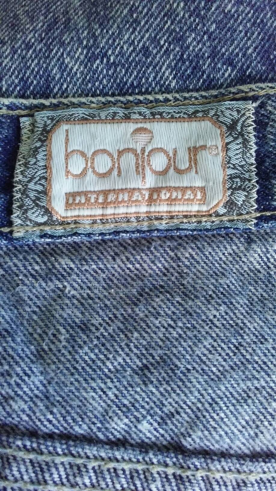 Vintage 80s acid wash bonjour mom jeans 31 waist | Etsy