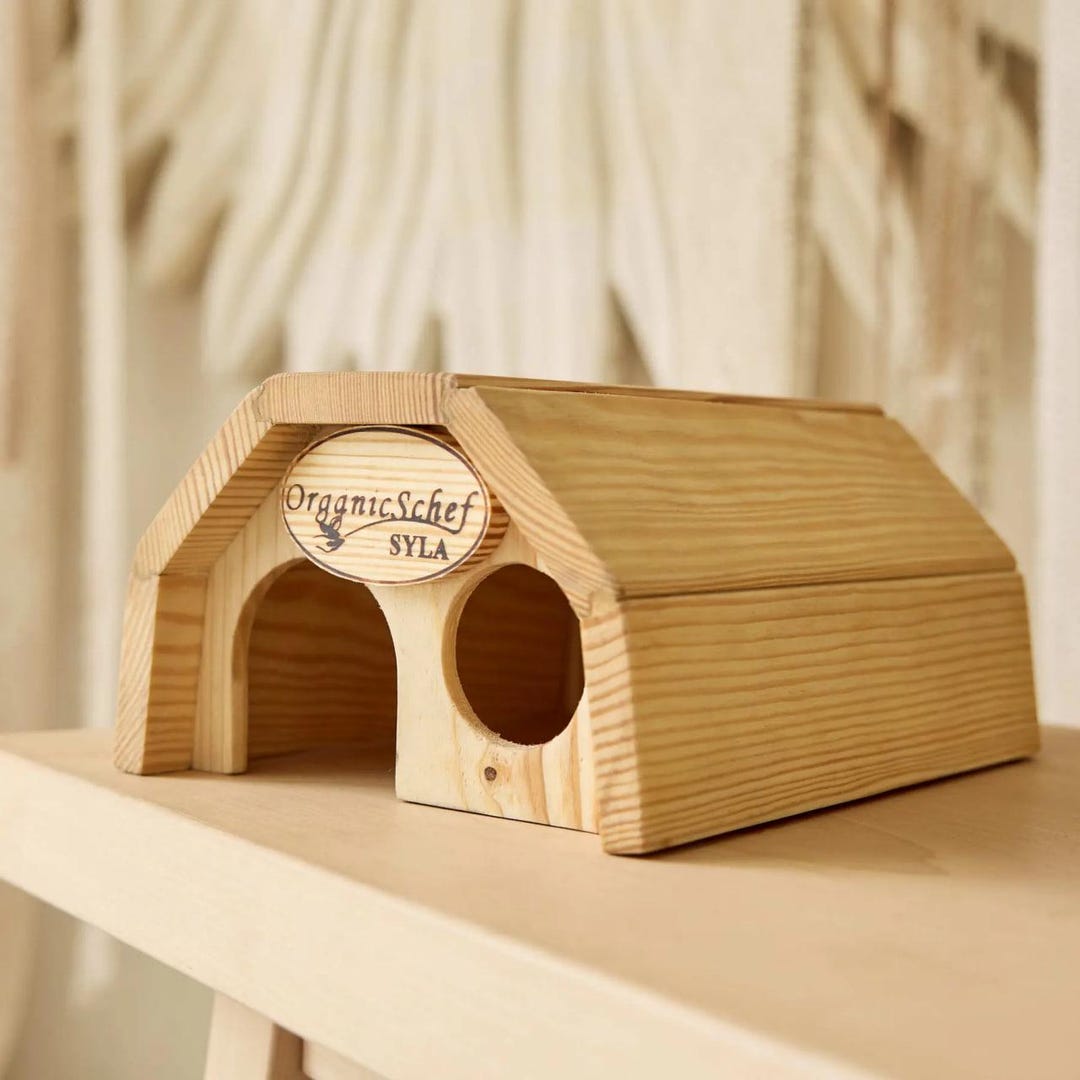 Picture of House for a Little Mouse, Hamster Burrow, Hamster Accessories, House ...