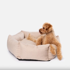 Big soft dog bed, dog furniture, handmade pet bed, bed for dogs, cat bed, cat sofa, modern dog bed, comfortable dog bed, pet lower gift