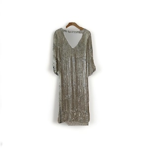 Sequin Shift Dress - Etsy