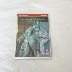 Husqvarna Viking Geometric Sensation Embroidery Disk 69 CD Floppy 412 8069-01