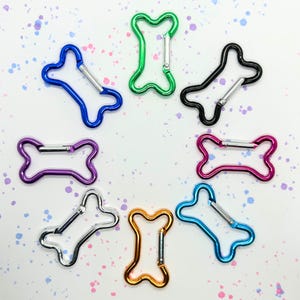 Dog Bone Shaped Carabiner Clip