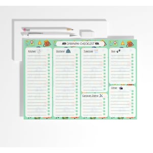 Elenco di controllo stampabile per roulotte - Scarica PDF