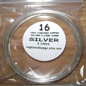 16 Gauge Permanently Colored Wire 5 Yards. Copper Colored 16 Gauge Permanently Colored Wire 5 Yards. Copper Colored