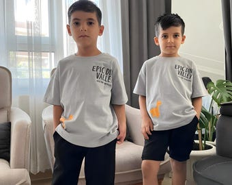 Patrón de costura imprimible para camiseta infantil extragrande / 3-14 años / Plantilla de costura A4 en PDF / Patrón de camiseta infantil fácil de hacer / Descarga digital