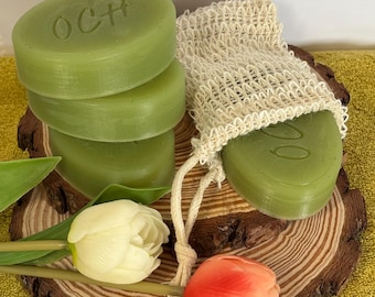 Handmade Tea Tree Aloe Vera Soap – Vegan Botanical Cleansing Bar