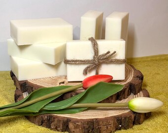 Jabón de invierno de manteca de karité: sin perfume, natural, para pieles secas y sensibles