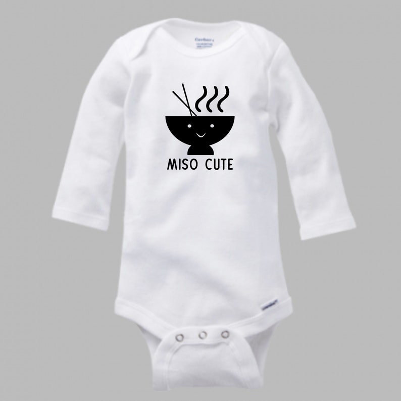miso cute baby onesie