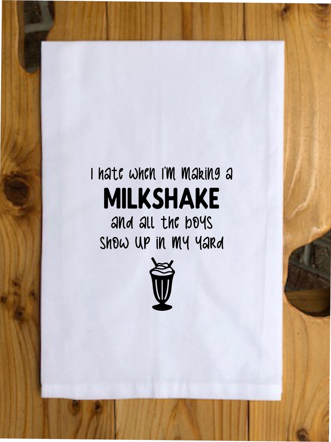 Give Too Many Sh*ts Funny Kitchen Tea Towel