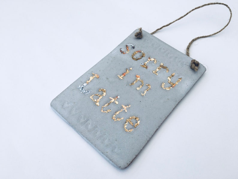 Clay Board Ceramic Hanging Board. Home Decor Gift Idea Etsy UK