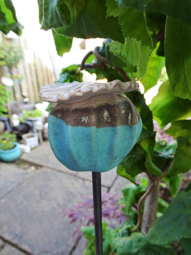 Garten-Kunst Keramik gartenstecker handgemachte Garten | Etsy Garten-Kunst Keramik gartenstecker handgemachte Garten | Etsy