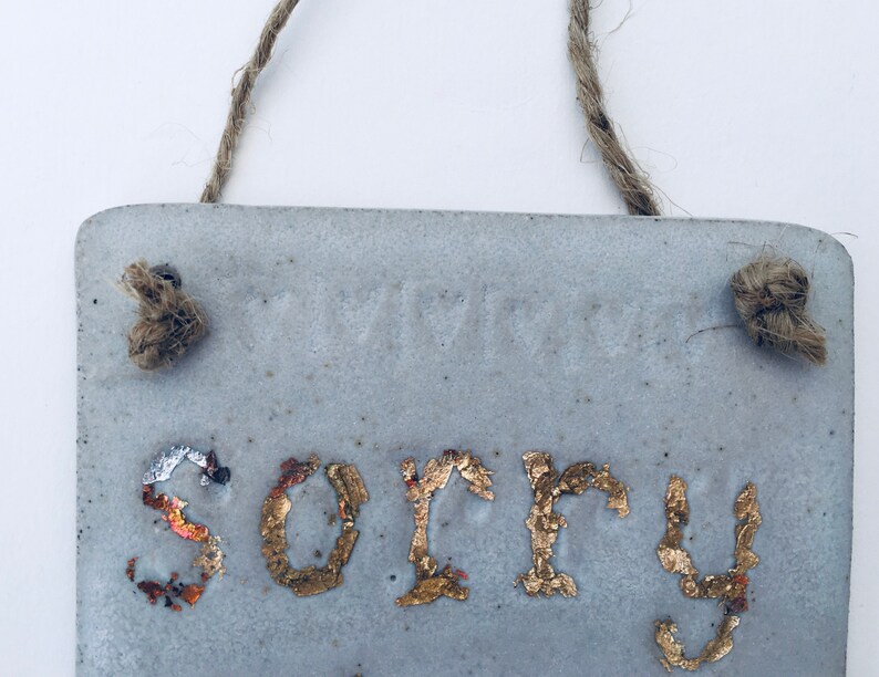 Clay Board Ceramic Hanging Board. Home Decor Gift Idea Etsy UK