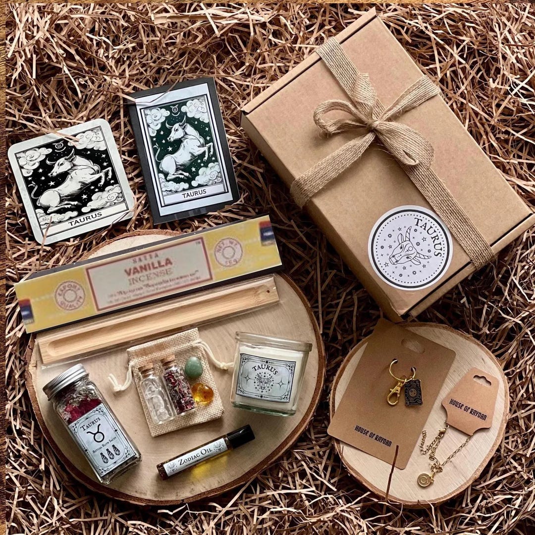 Taurus Gift Box • Zodiac Gift Box • Taurus • Star Sign Gift Box ...