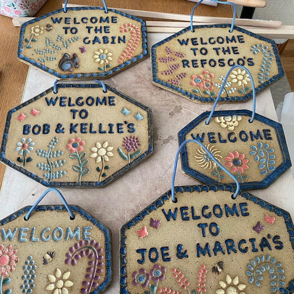 Personalized Welcome Sign!
