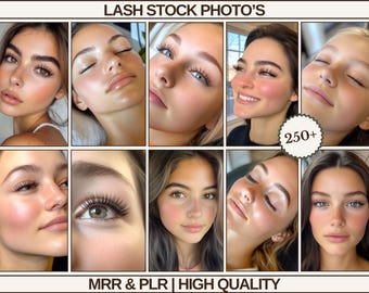 Lash Extensions Stock Photos Beauty Salon Marketing Visuals Eyelash Images Social Media Lash Artist Beauty Blogger Lash Branding MRR PLR