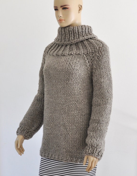 Thick cowl deals neck sweater