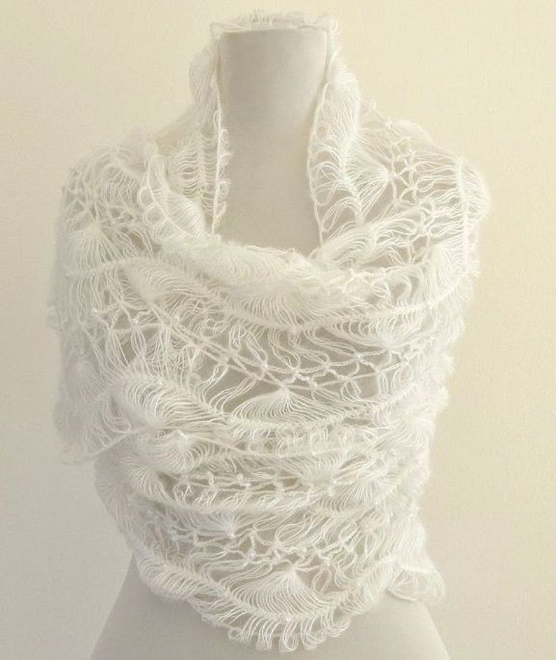 beaded bridal shawl