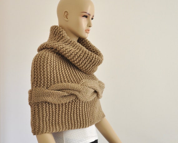 cape sweater cardigan