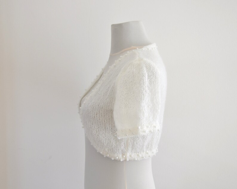 Exclusive Ivory Beaded Shrug Bolero Bridal Shrug Wedding Etsy