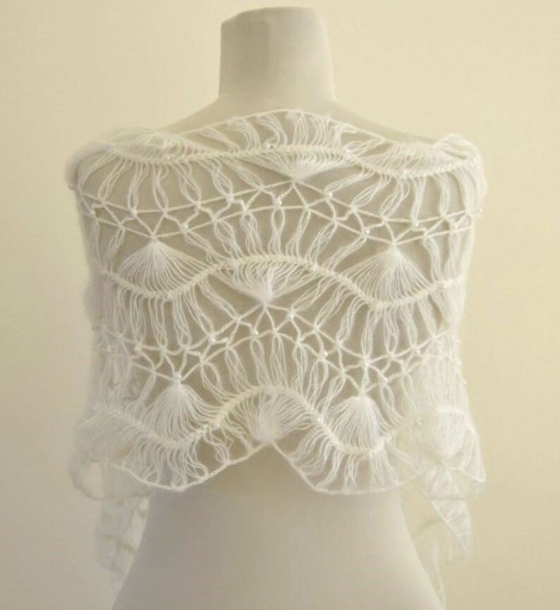 beaded bridal shawl