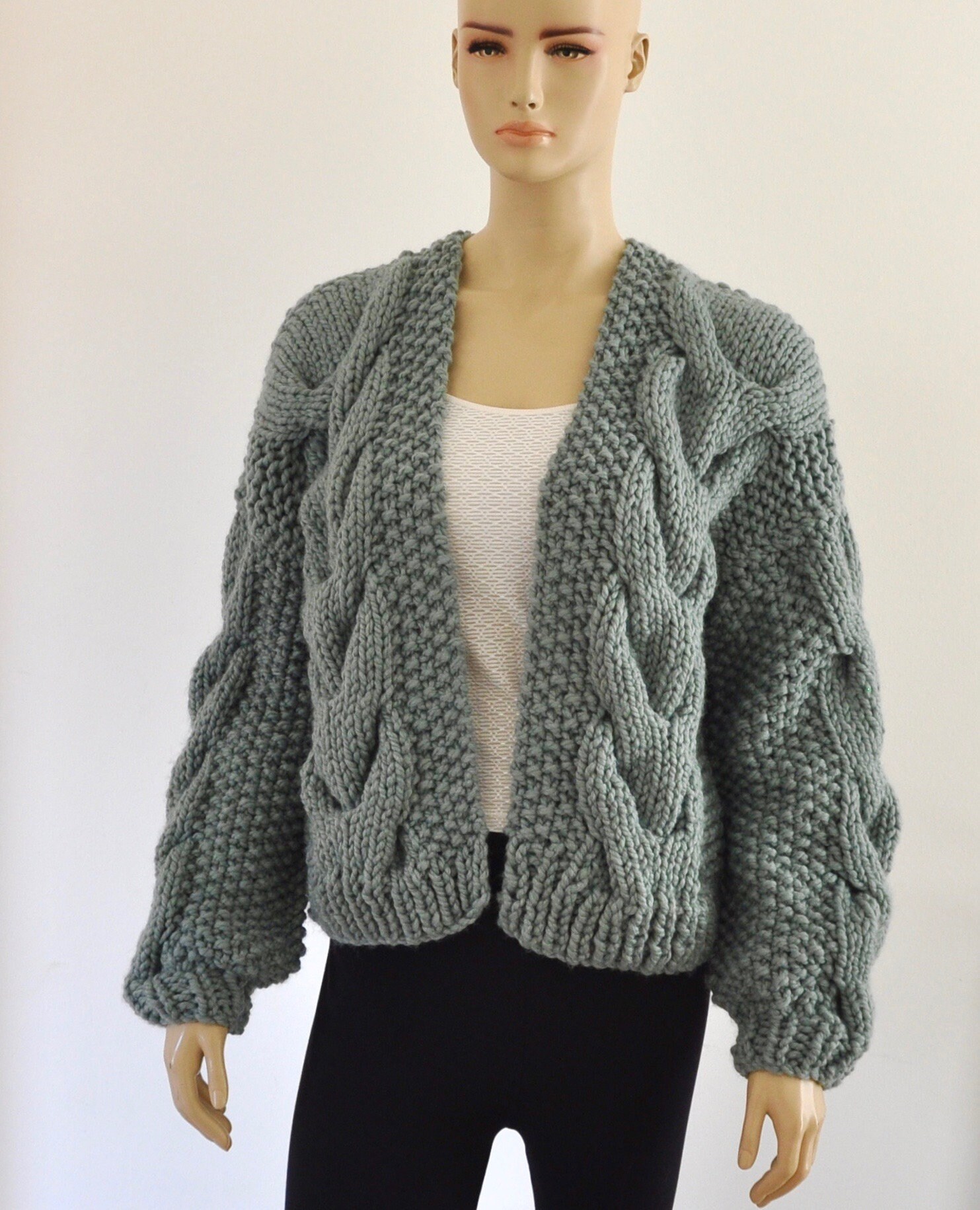 Knit Cardigan Jacket